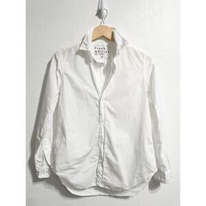 Frank & Eileen Shirt Womens XS Button Down Collar Frank Cotton Long Sleeve